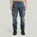 Rovic Zip 3D Regular Tapered Jeans - antique blue creek - Men