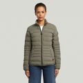 Foundation Padded Short Jacket - Brown - Women