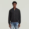 Tech Padded Bomber Jacket - Black - Men