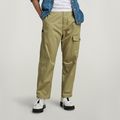 Cargo Relaxed Pants - Brown - Women