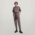Army Jumpsuit - Purple - Women