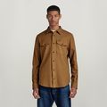 Marine Slim Shirt - Green - Men