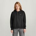 Graphic Core Hooded Sweater - Black - Women