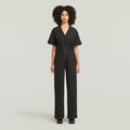 Blouse Jumpsuit - Black - Women