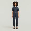 Track Jumpsuit - Dark blue - Women