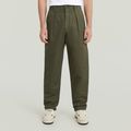 Pleated Chino Relaxed Tapered - Grey - Men