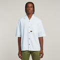 Track Relaxed Shirt - Light blue - Men