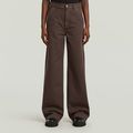Deck 2.0 High Loose Chino - Brown - Women