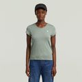 Eyben Slim V-Neck Top 2.0 - Light blue - Women