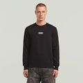 Center Chest Logo Sweater - Black - Men