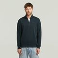 Premium Core Half Zip Sweater - Dark blue - Men