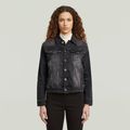 Arc 3D Denim Jacket - Grey - Women