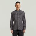 Arc 3D Slim Shirt - Grey - Men