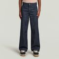 Girls Skater High Loose Jeans - Dark blue - girls