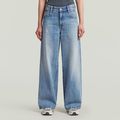 Skater High Loose Jeans - vintage stratus blue - Women