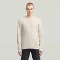 3D Biker Ribbed Knit Pullover - Multi color - Men