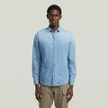 Clean Slim Shirt - Light blue - Men
