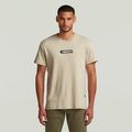 Old Skool Logo T-Shirt - Beige - Men