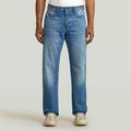 Deeggie Relaxed Straight Jeans - Medium blue - Men