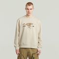 Running Dog Sweater - White - Men