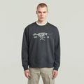 Running Dog Sweater - Dark blue - Men