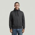 Old Skool Hoodie Zip Sweater - Grey - Men