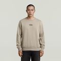Center Chest Logo Sweater - Beige - Men