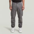 Cargo 3D Regular Tapered Cuffed Pants - Grey - Men