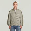 Woven Track Overshirt - Beige - Men