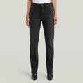 Iggie Straight Jeans - worn in black crow - Women