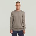 Core Knit Pullover - Beige - Men