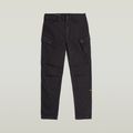 Roxic Zip Straight Tapered Pants - Black - Men
