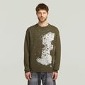 Sprayed 89 Relaxed Knit - Green - Men