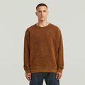 Washed Sweater - Brown - Men