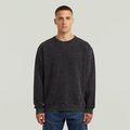 Washed Sweater - Black - Men