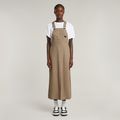 Dungaree Dress - Beige - Women