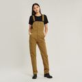 Slim Dungaree - Beige - Women