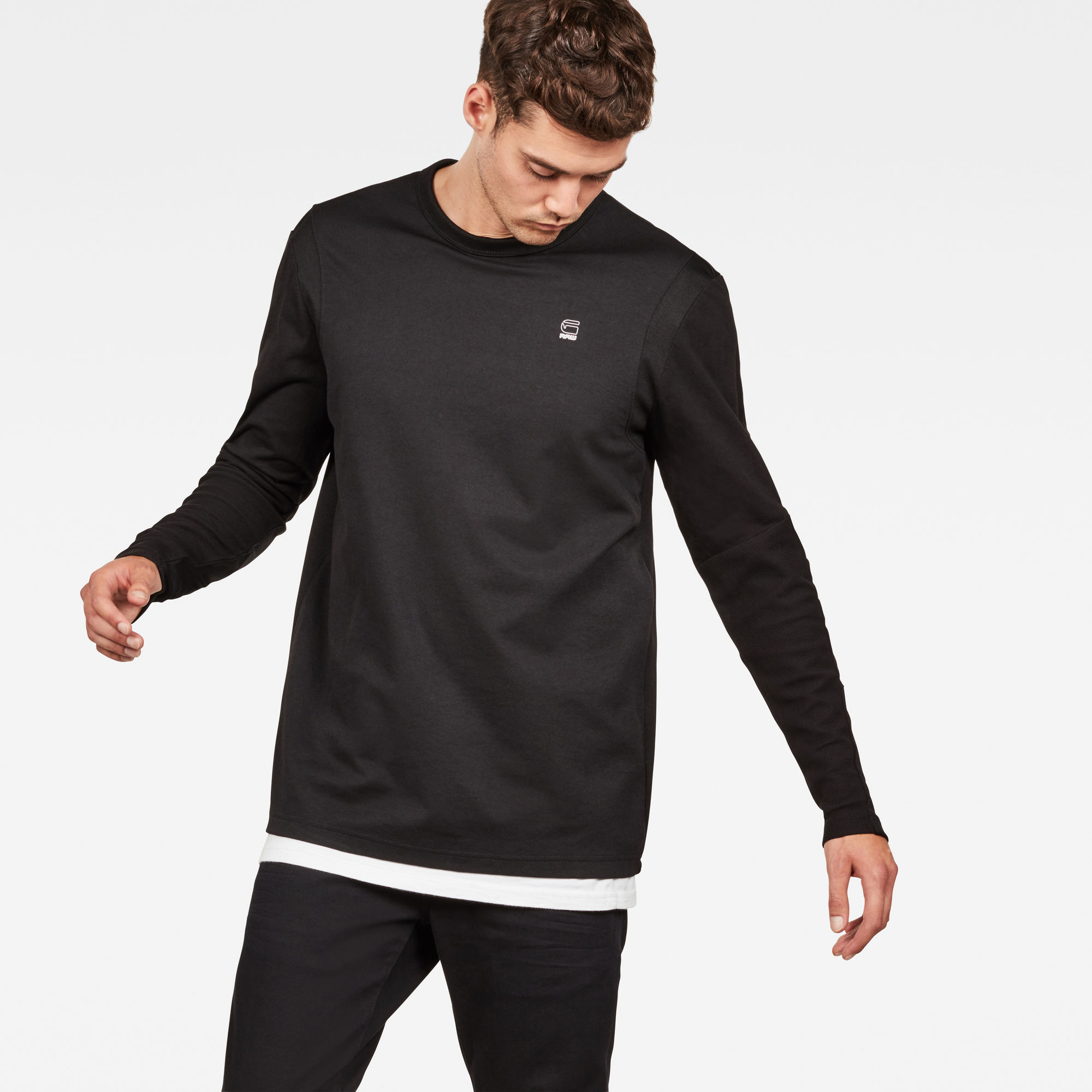 G-Star RAW Heren Motac Dc T-Shirt Zwart G-Star RAW Heren Motac Dc T-Shirt Zwart