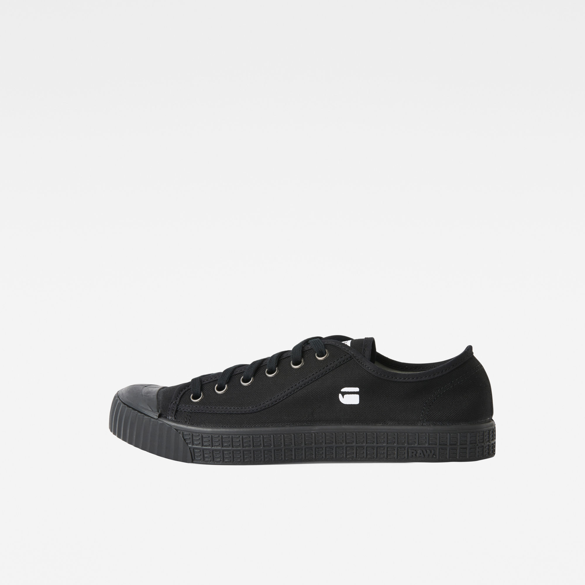 G-Star RAW Heren Rovulc HB Low Sneakers Zwart G-Star RAW Heren Rovulc HB Low Sneakers Zwart