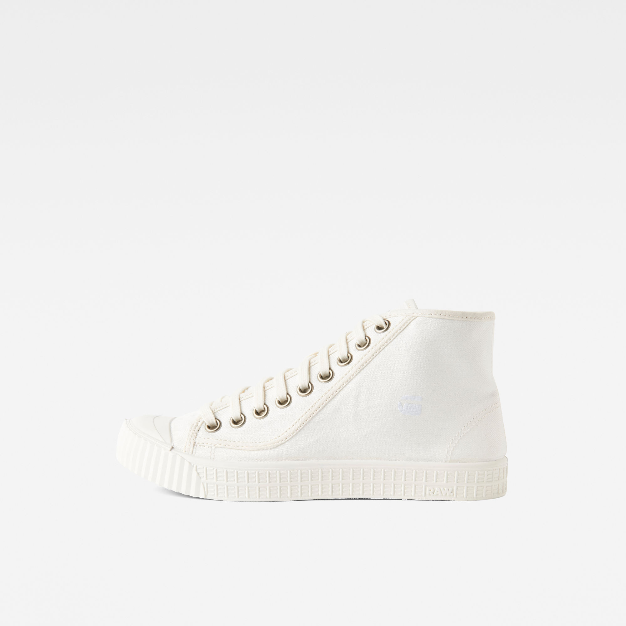 G-Star RAW Heren Rovulc HB Mid Sneakers Wit G-Star RAW Heren Rovulc HB Mid Sneakers Wit