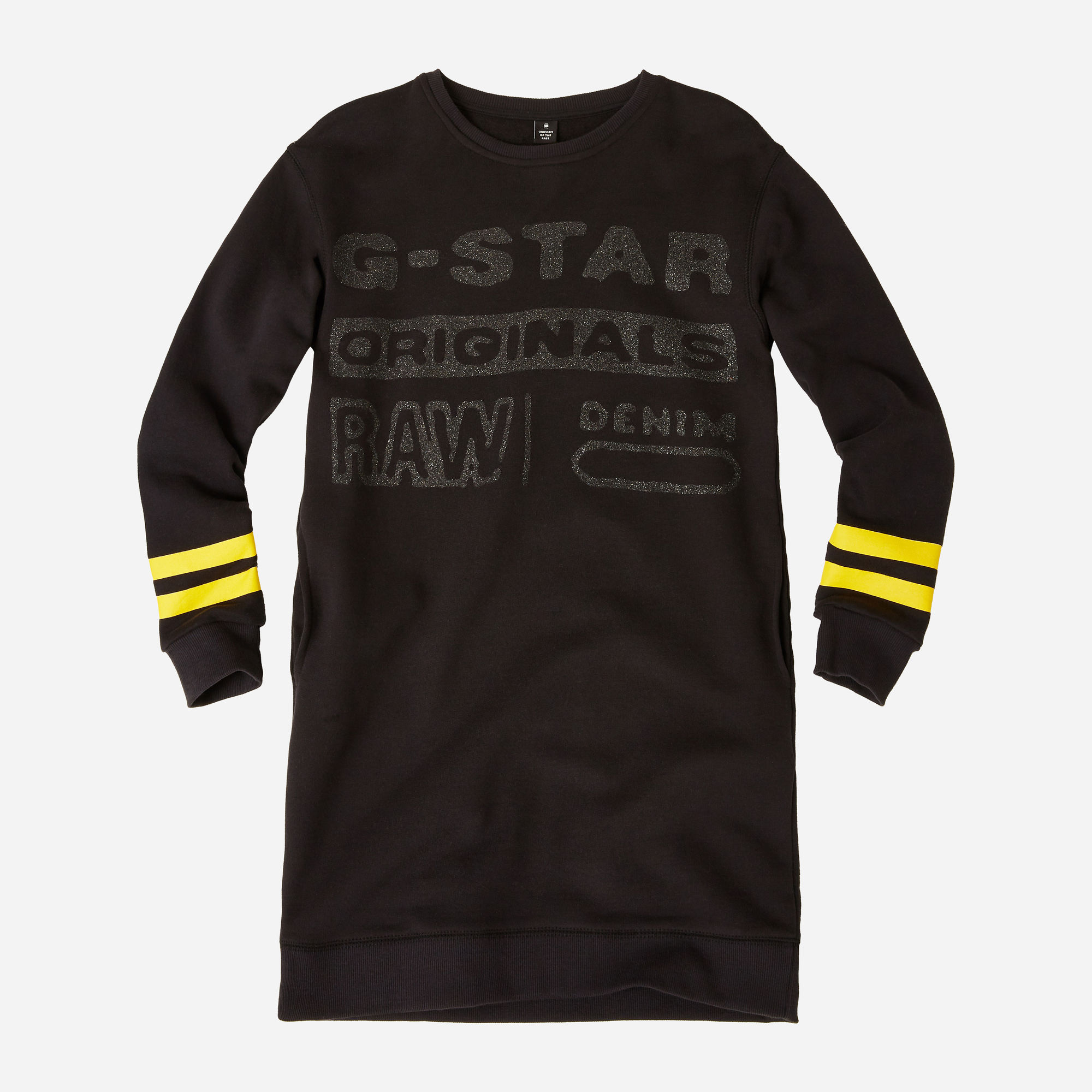 Graphic Dress - Black - girls Graphic Dress - Black - girls