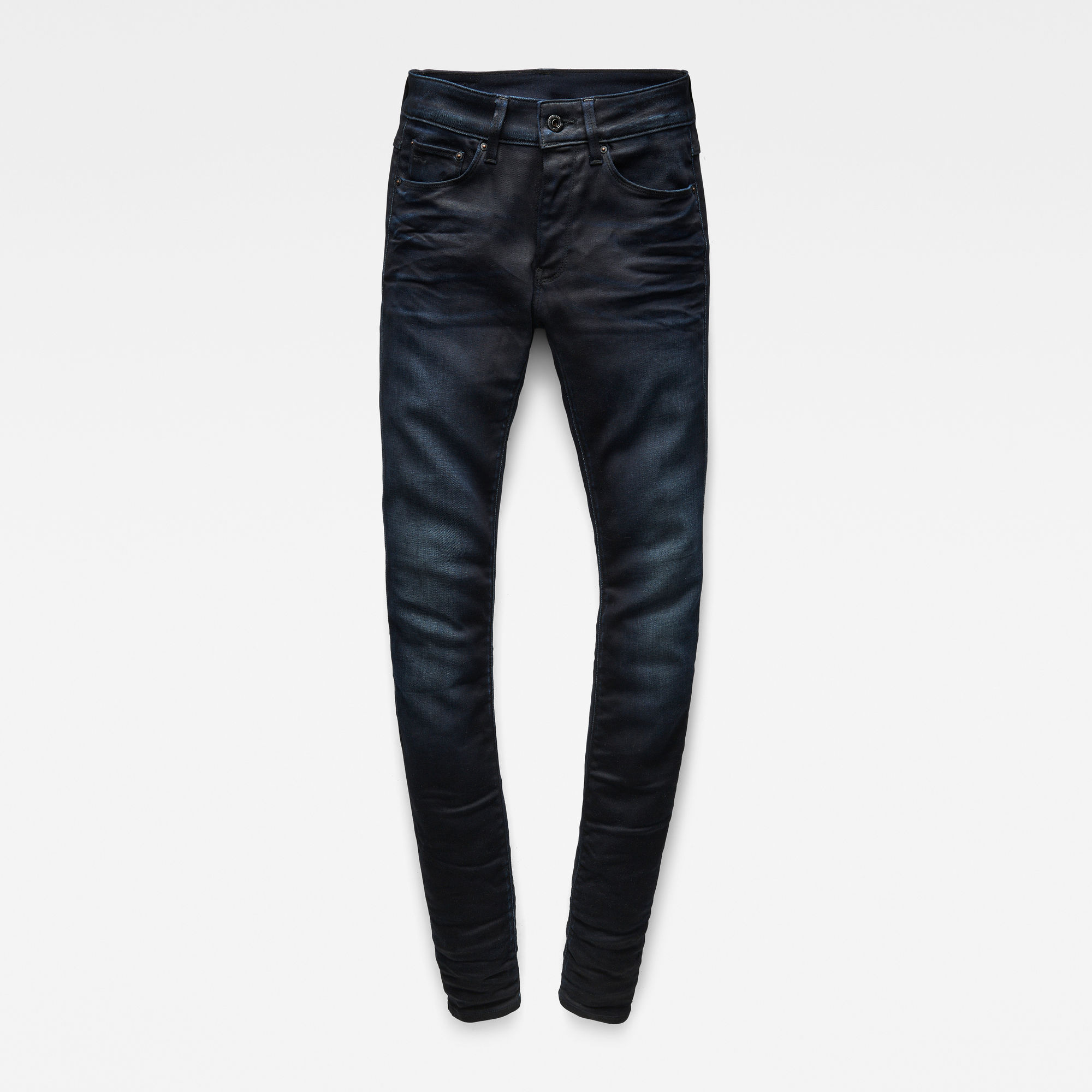G-Star RAW 3301 Contour Skinny Jeans Donkerblauw Dames