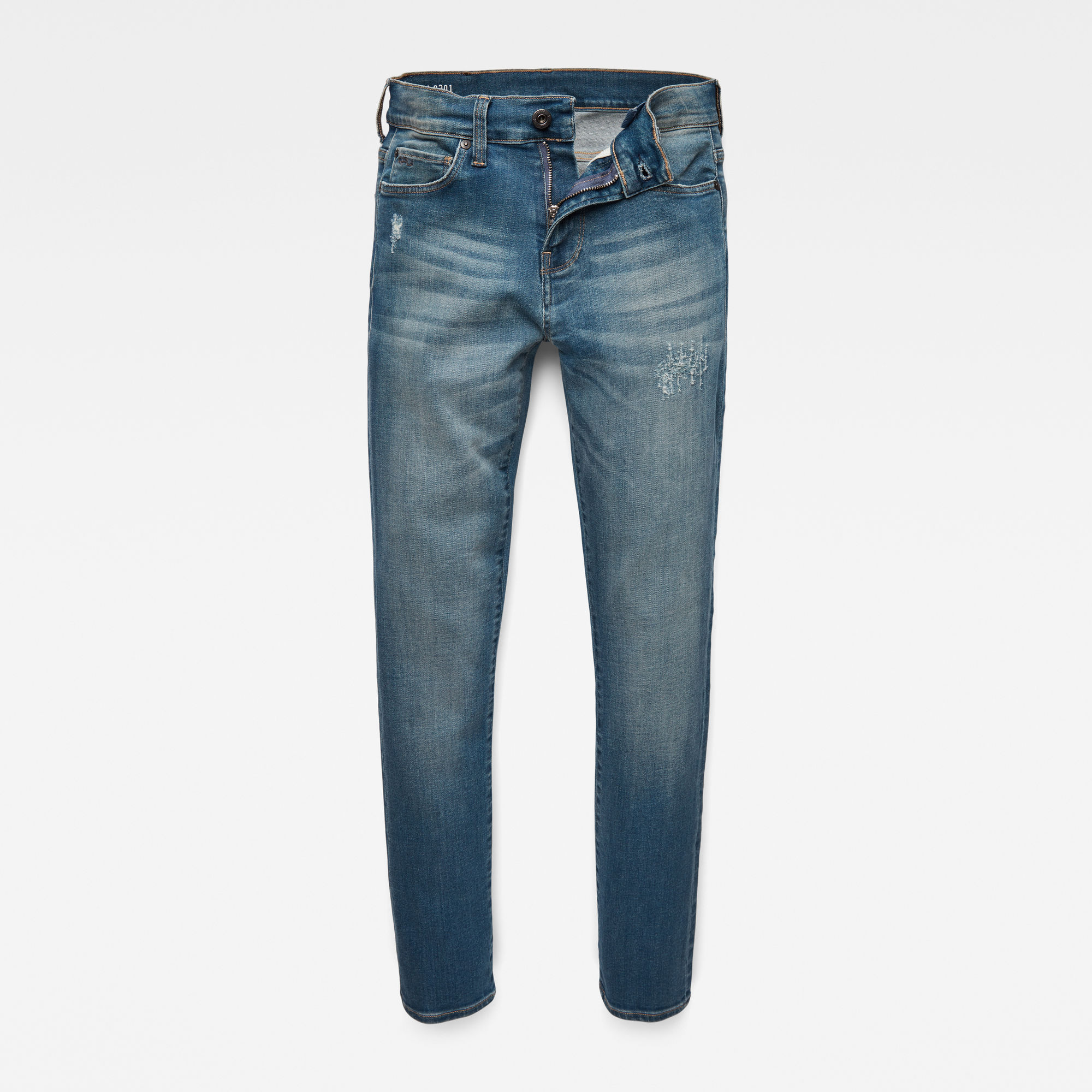 G-Star RAW Jongens 3301 Slim Jeans Blauw G-Star RAW Jongens 3301 Slim Jeans Blauw