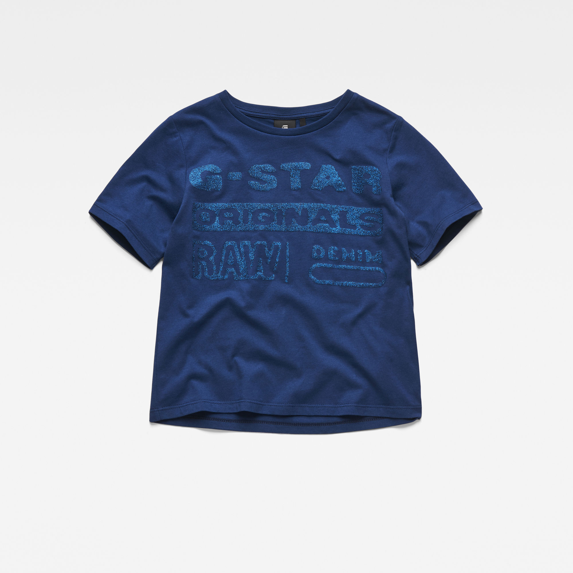 G-Star RAW Filles T-Shirt Bleu foncé