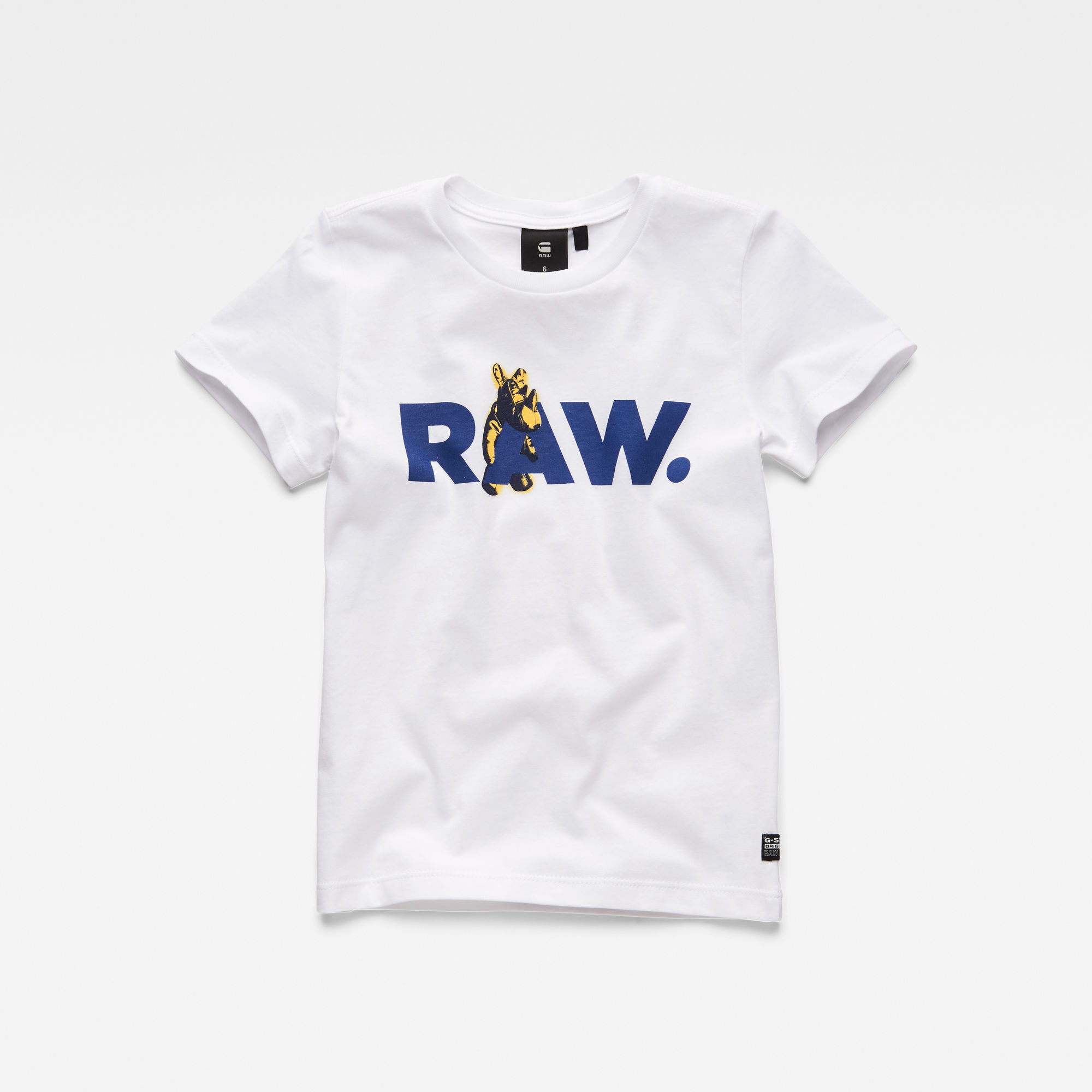 G-Star RAW Jongens T-shirt Wit G-Star RAW Jongens T-shirt Wit