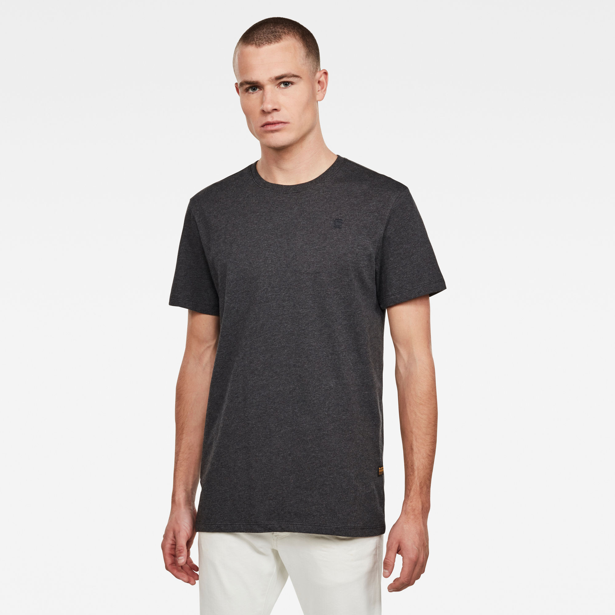 G-Star RAW Heren Base-S T-Shirt Zwart G-Star RAW Heren Base-S T-Shirt Zwart