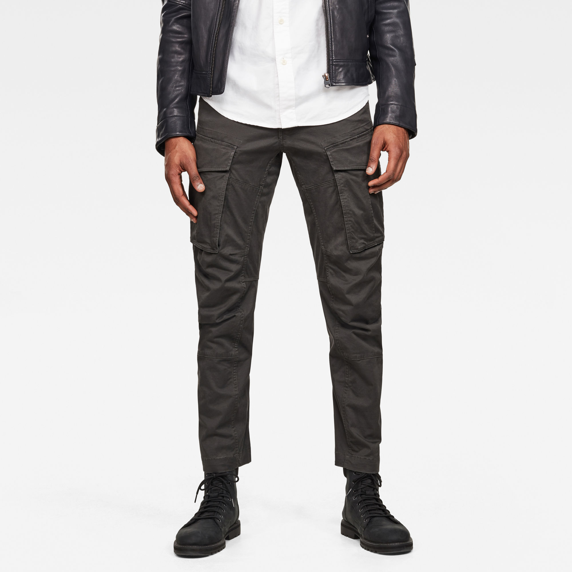 

3D Cargo Straight Tapered Pant - Grau - Herren