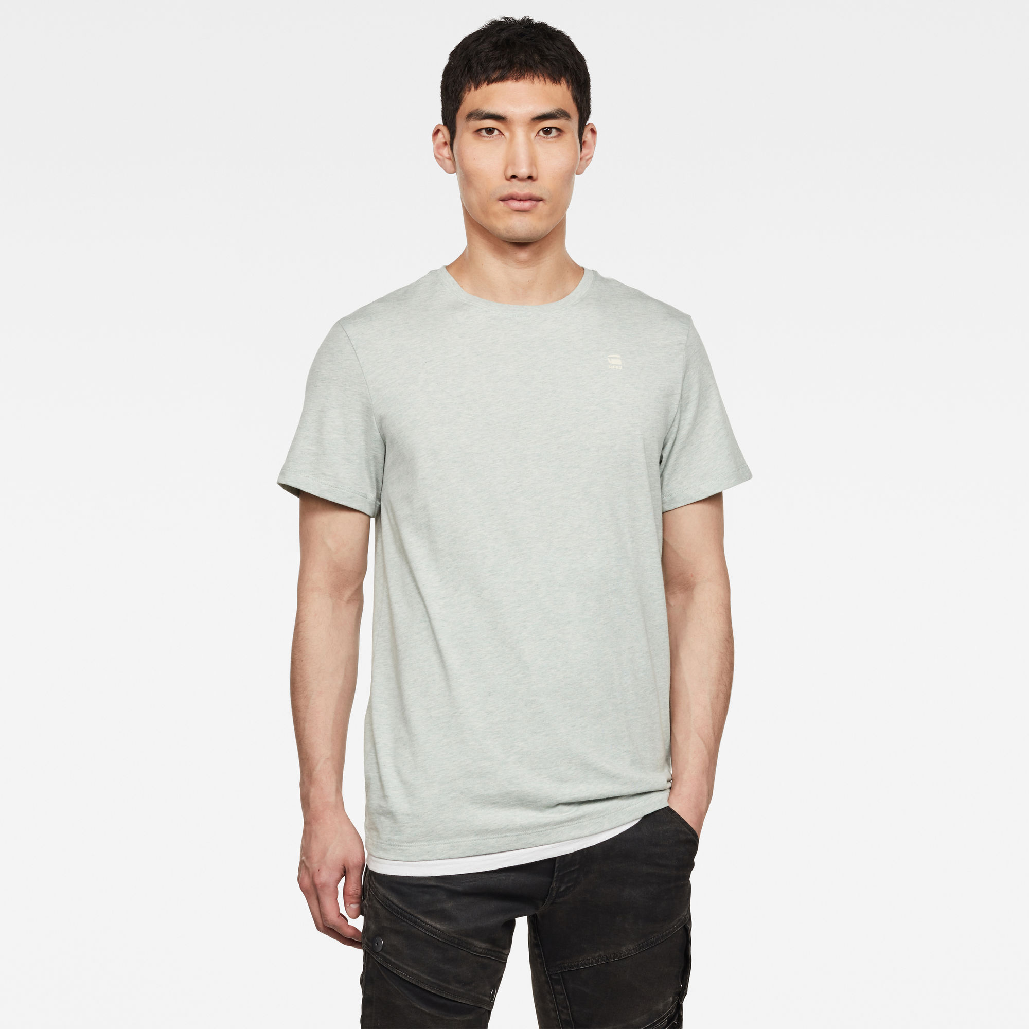 G-Star RAW Heren Base-S T-Shirt Groen G-Star RAW Heren Base-S T-Shirt Groen