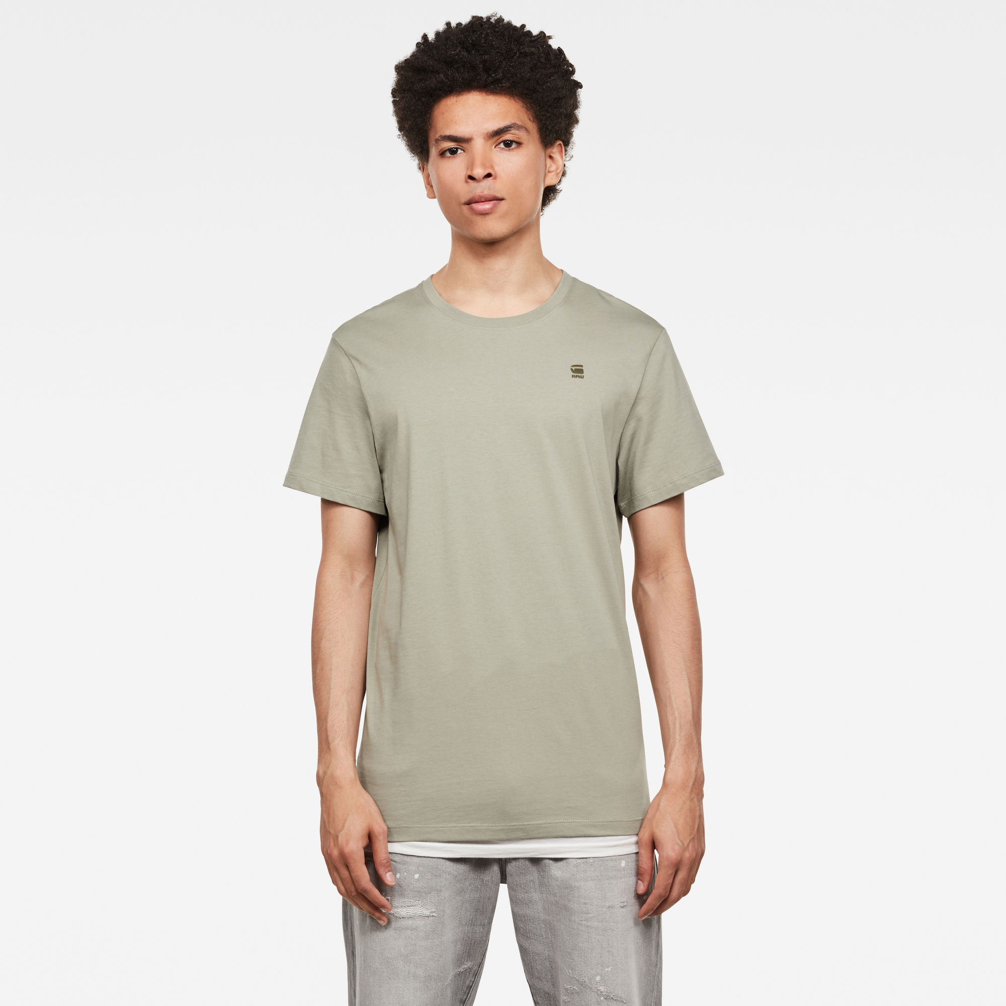 G-Star RAW Heren Base-S T-Shirt Groen G-Star RAW Heren Base-S T-Shirt Groen