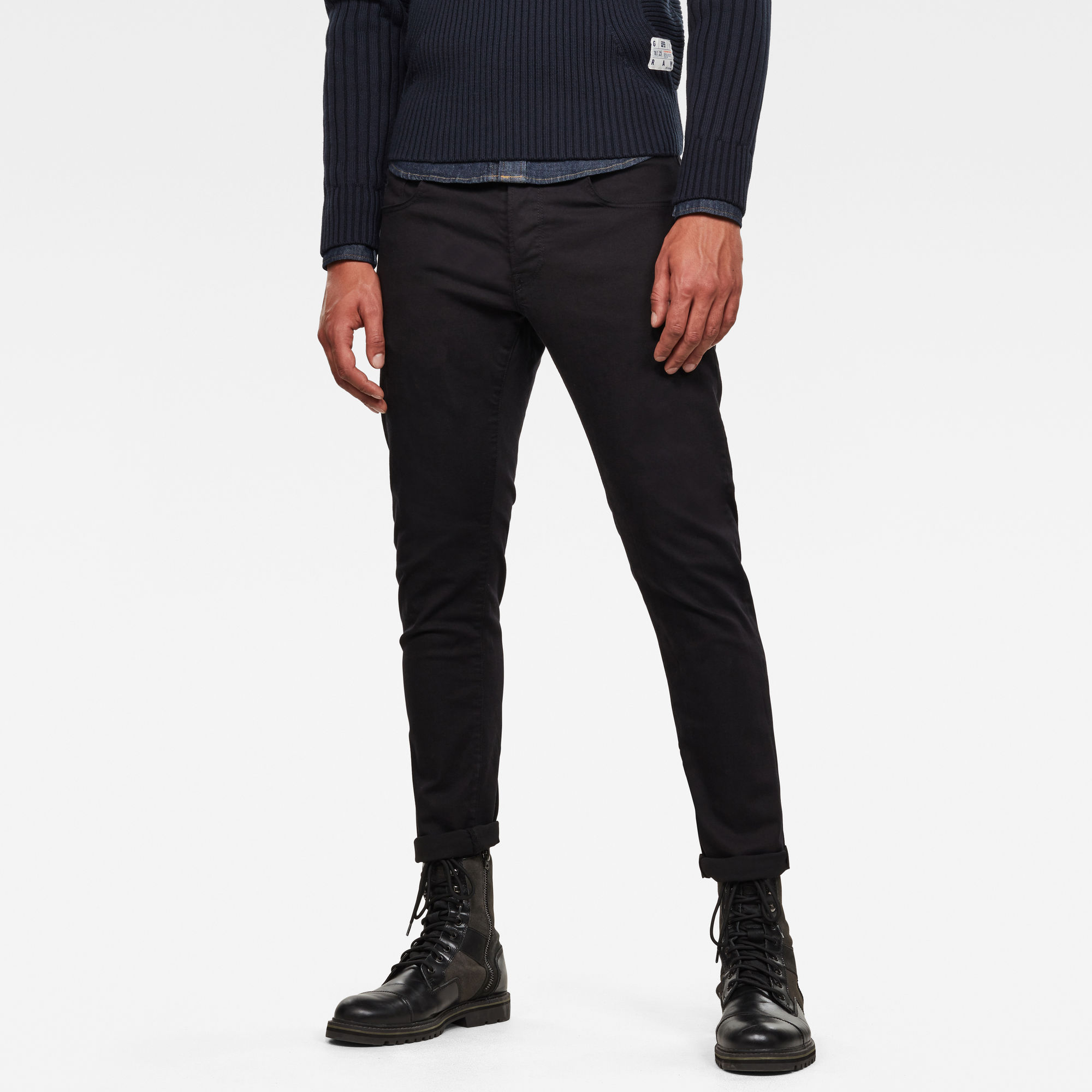 G-Star RAW Heren 3301 Slim Jeans Zwart G-Star RAW Heren 3301 Slim Jeans Zwart